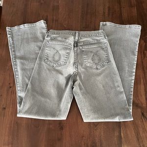 NYDJ Gray Embellished Jeans Size 8